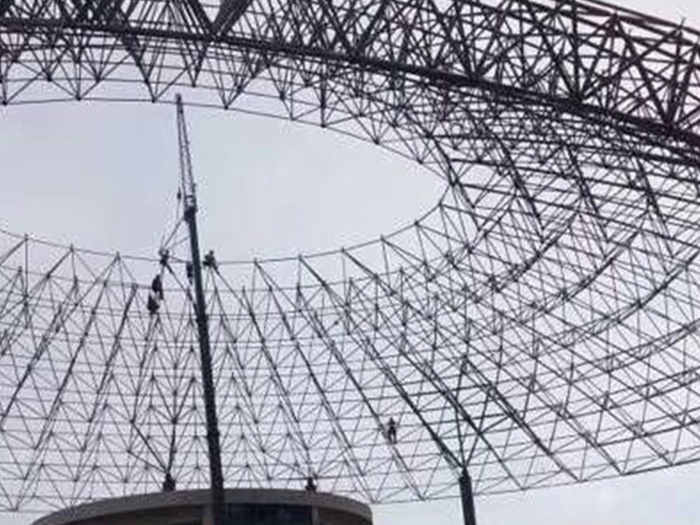 济源篮球馆球形网架厂家价格